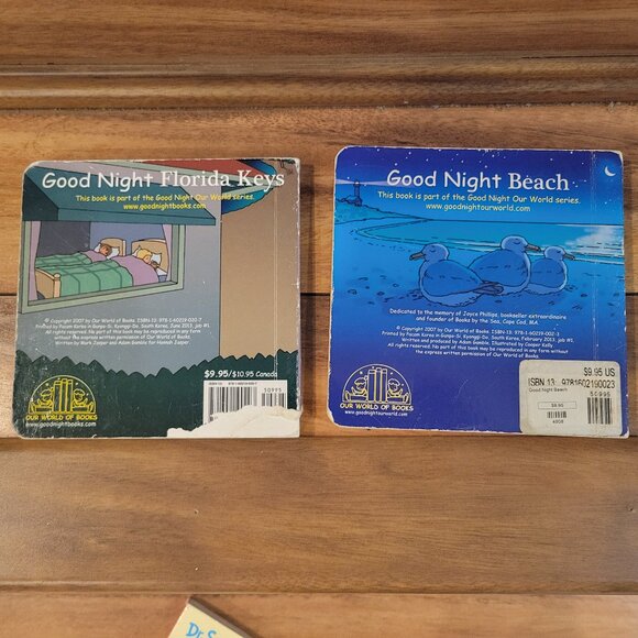 GOODNIGHT Board Books- Beach,Pirate Ship,Florida,Florida Keys,Arizona, Chicago - Picture 7 of 10
